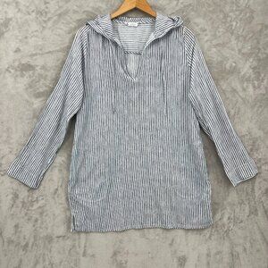 Carve Designs Gia Swim Cover Up Organic Cotton Hooded Lightweight